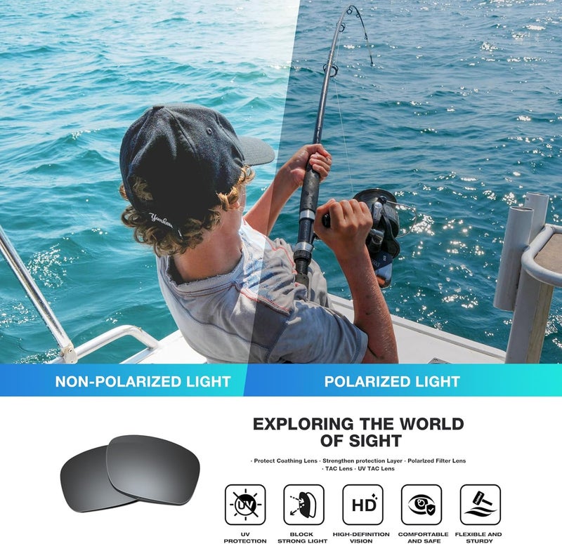 RIVBOS Polarized Sunglasses UV400 Protection for Men's and Women's Fishing, Cycling, and Outdoor Activities RB832 - Image 4